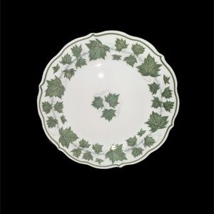Vintage 1940’s Halsey Fine China Lorelei Salad Bread Plate Rare Ivy Pattern
